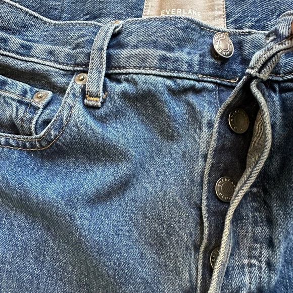 Everlane Women's Blue Ankle Jeans - Picture 5 of 8